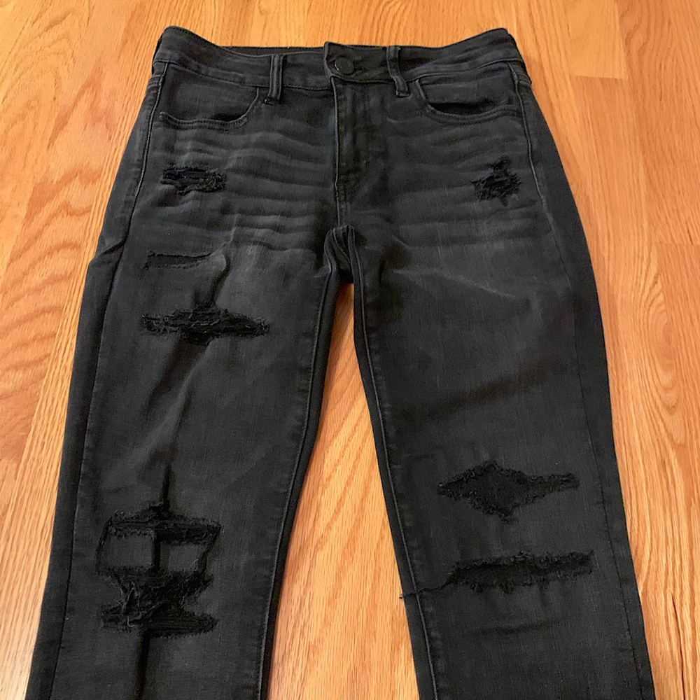 Women’s American Eagle Black Jeggings- size 8